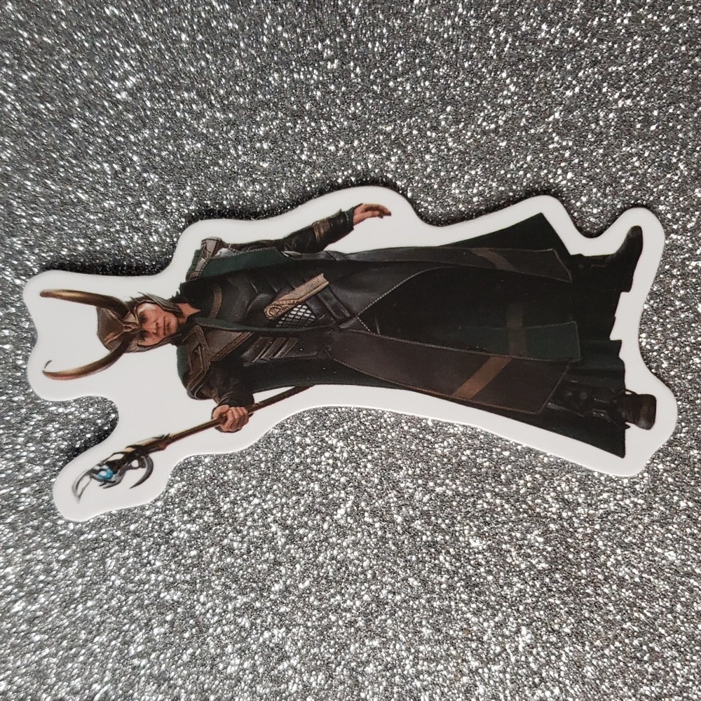 MARVEL Thor Loki Avengers Waterproof Sticker